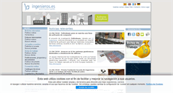 Desktop Screenshot of ingenieros.es